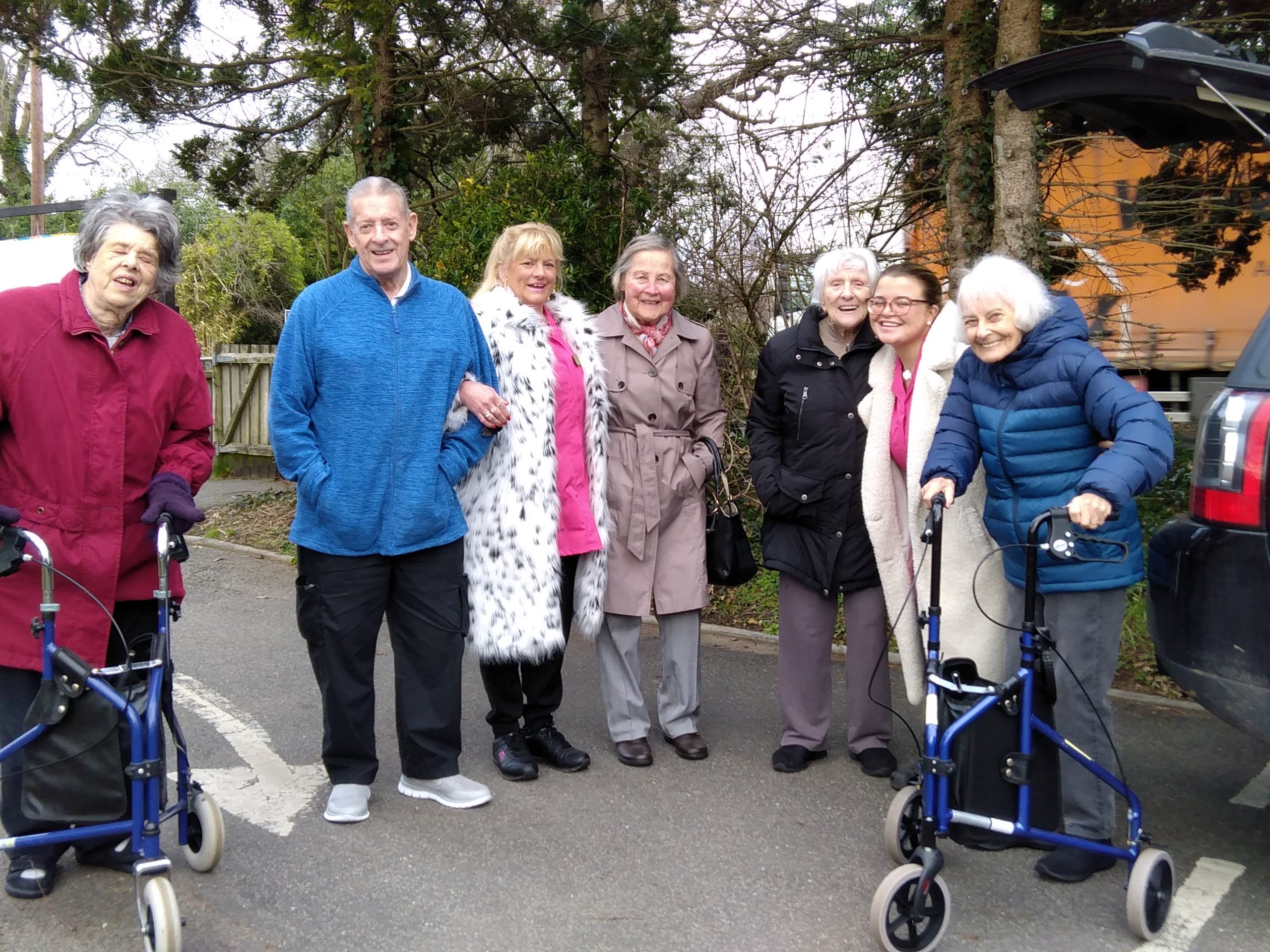 Our residents at Oakdene Care Home