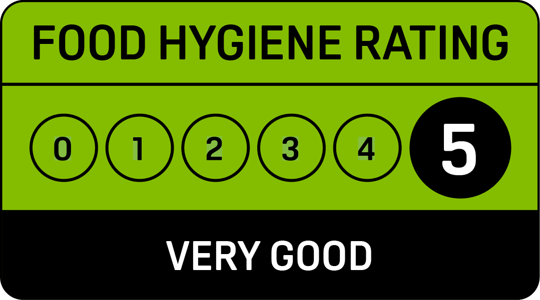 Food hygiene score of 5